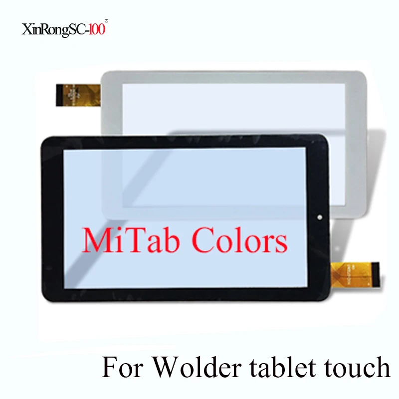 Naujas Touch screen skydelis skaitmeninis keitiklis stiklo Tablet Wolder miTab KALIFORNIJA/PRAHA/Laisvės 3G/Spalvos 10.1/Prisijungti/Vienas 10/New York