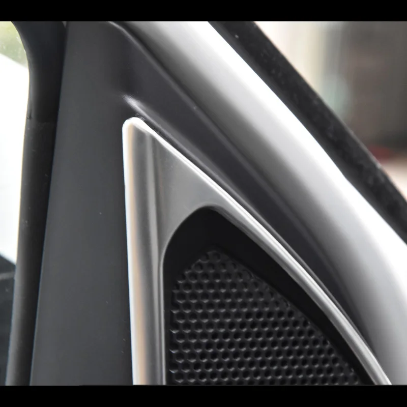 Nerūdijančio plieno Peugeot 3008 GT 5008 2017 2018 2019-2021 Automobilių Reikmenys, Automobilių interjero statramsčio Garsiakalbis ragų žiedas Dangtelis Apdaila