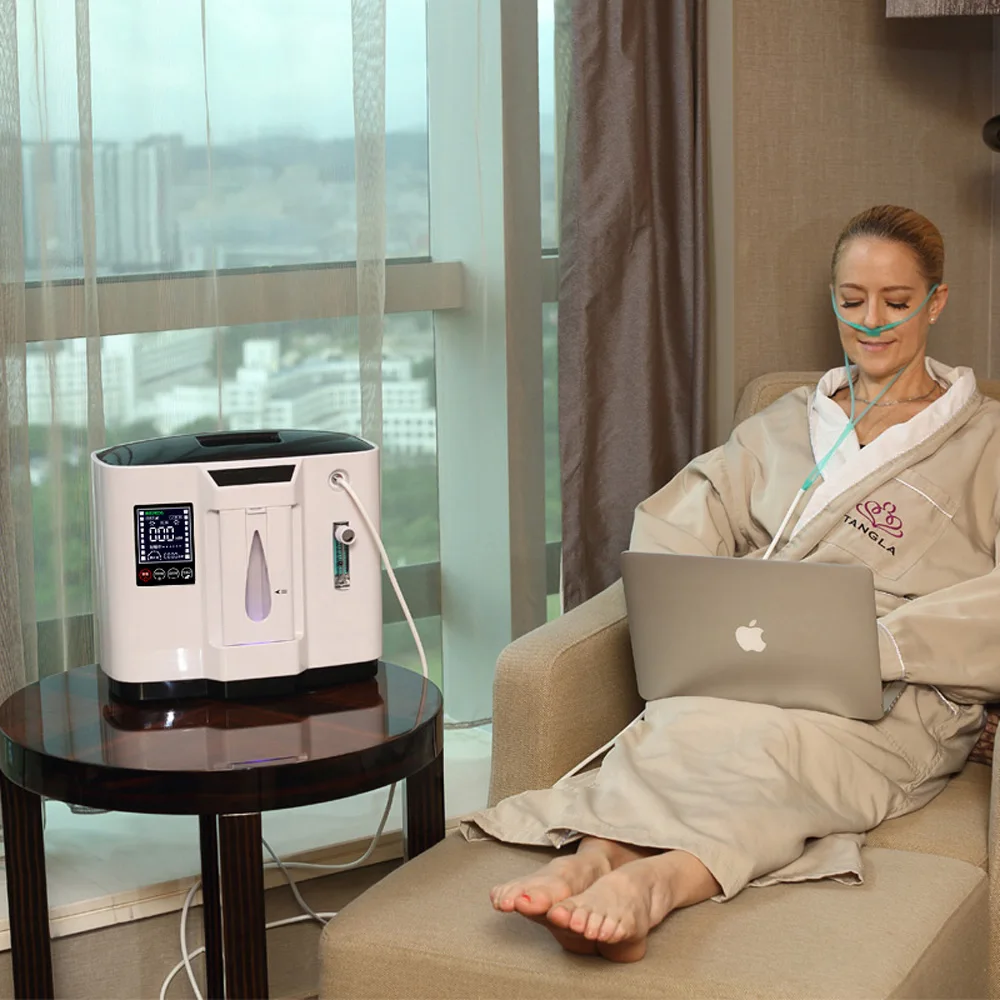 Nešiojamų Deguonies Koncentratorius Namų Deguonies Inhaliacijos Mašina, Nėščioms Moterims, Vyresnio amžiaus Deguonies įsisavinimą Mašina DE-1A