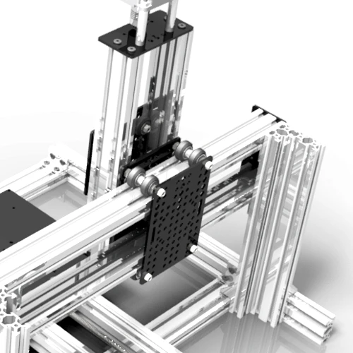 Openbuilds CNC staklių dalys 1PCS XL V-Įpjovos Platformos Plokštė, skirta v-įpjovos ekstruzijos Malimo mašina