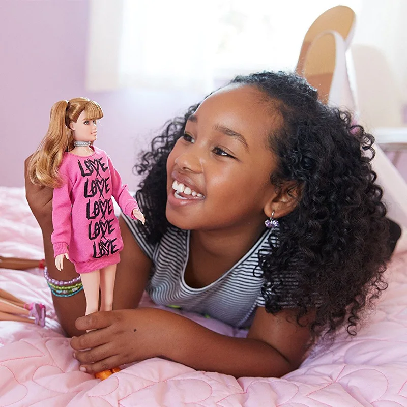 Originalias Barbie Fashionista Lėlė Mergaitė Princesė Žaislas Barbie Okupacijos Lėlės Drabužių Mados Ikona Gimtadienio Dovana Vaikams FBR37