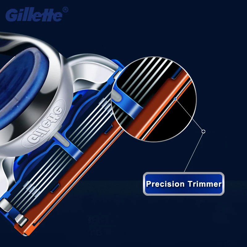 Originalus Gillette Fusion 5 Vyrų Rankinio Skutimosi Mašina Barzdaskutė Turėtojas Skustuvas Veido Kasetės Skustuvų Peiliukų Geležtės Replacebale