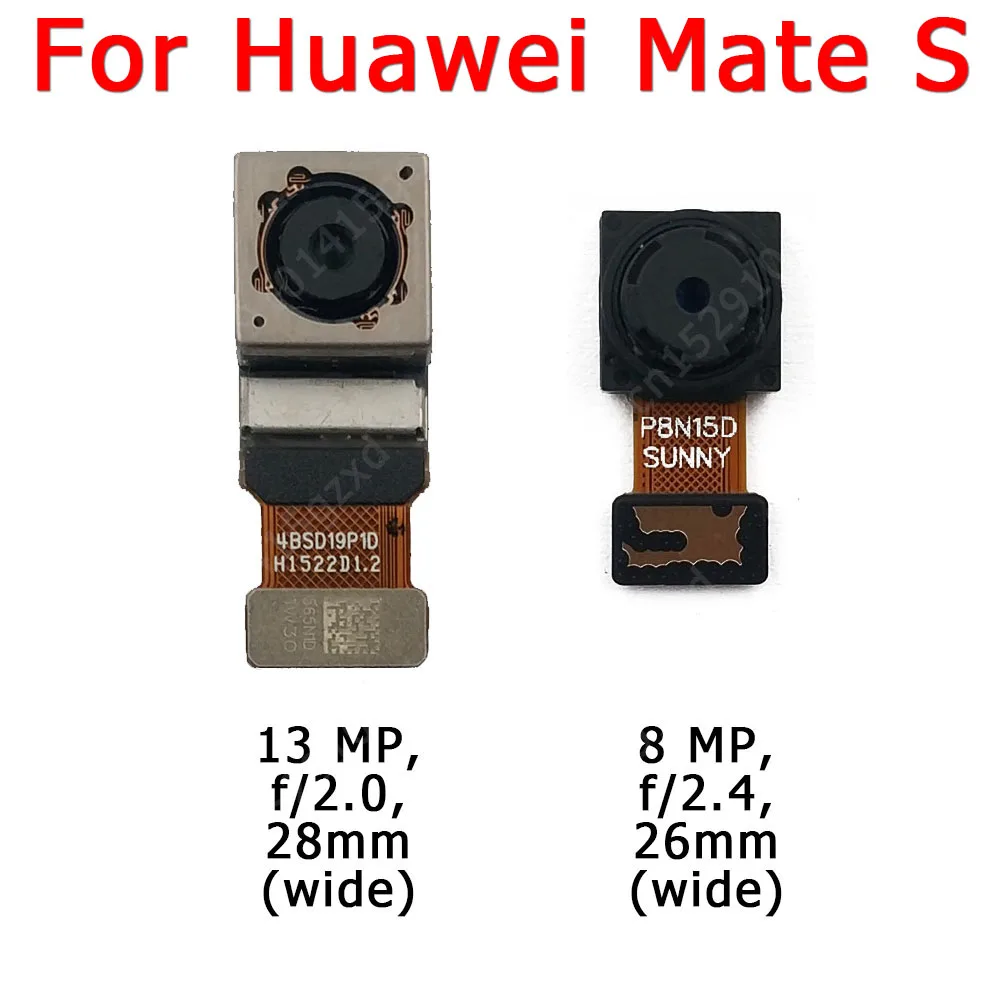 Originalus Priekiniai Išoriniai Galinio Vaizdo Kamera, Skirta Huawei Mate S MateS Pagrindinis Susiduria Priekinės Kameros Modulis Flex Pakeitimo Atsarginės Dalys