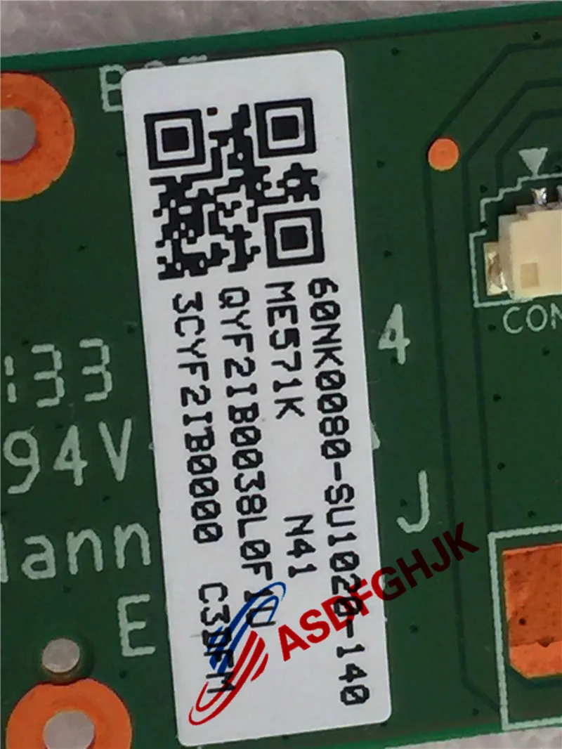 Originalus, SKIRTAS ASUS Nexus 7 ME571K USB įkroviklis touch kontrolės valdyba ME571K_SUB 14010-00330800 GERAI išbandyti