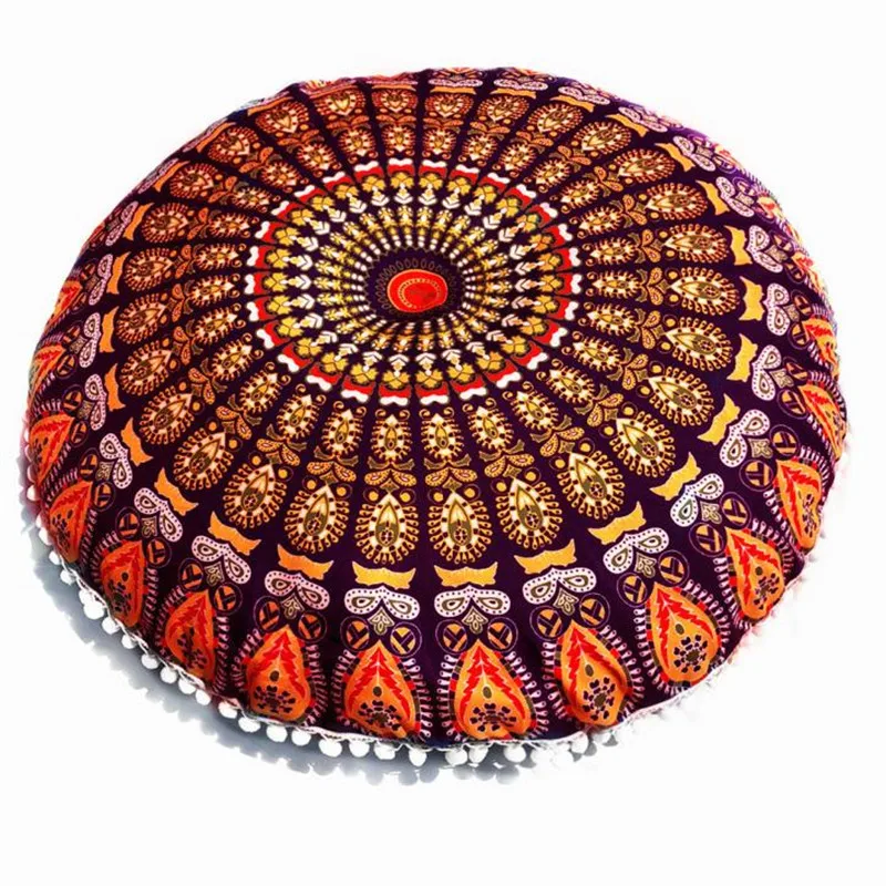 Pagalvių užvalkalus dekoratyvinis Didelis Mandala Grindų Pagalvės Turas Bohemijos Meditavimo Pagalvėlė Padengti pagalvėlės namų dekoro x30619