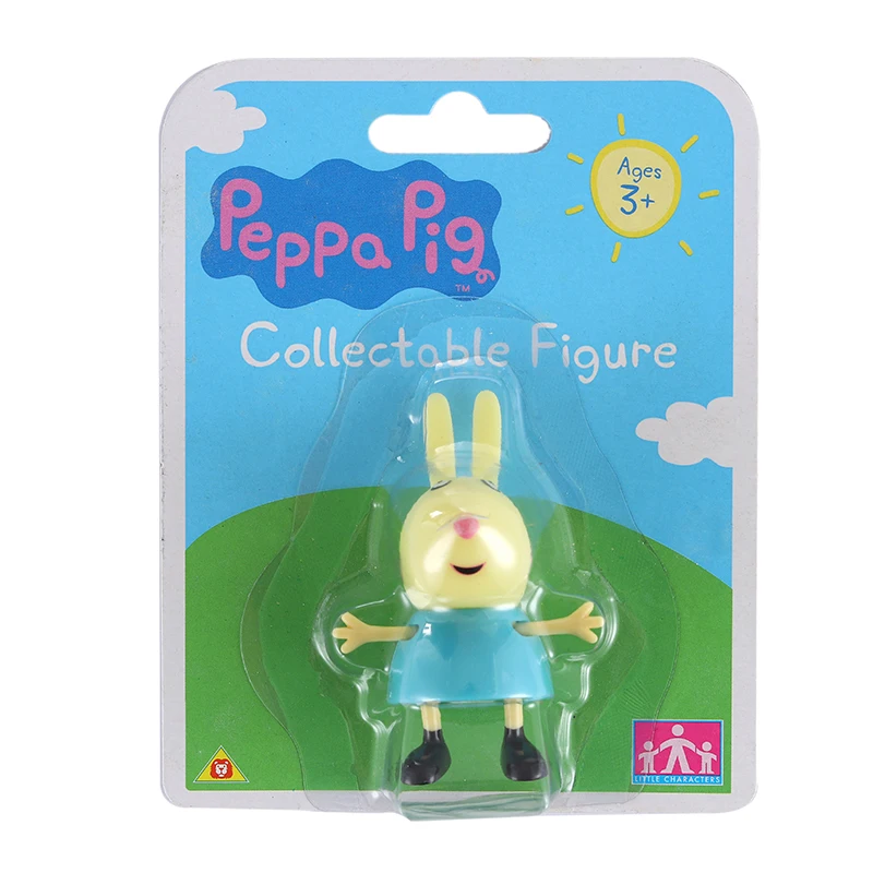 Peppa Pig George šeimos draugas, Mokytojas, Šuo, Triušis Animacinių filmų Šeimos Draugai Pav Žaislas kilnojamojo sąnarių aukštos kokybės vaikas žaislas Naujas
