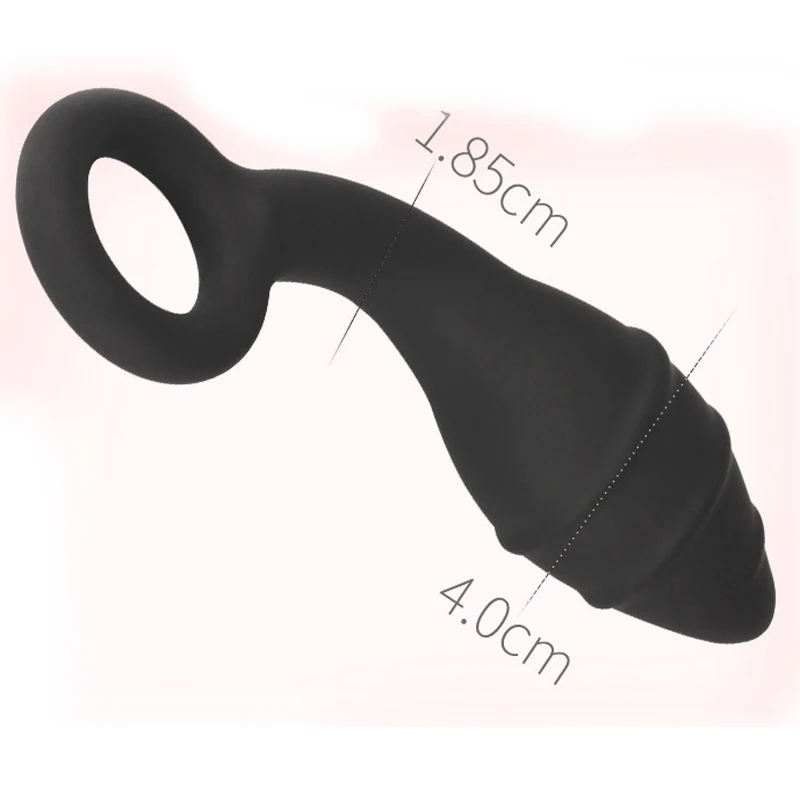 Pull-žiedas silikoninis spiralinis analinis kaištis sekso žaisliukai vyrams moteris analinis dilator g spot stimuliatorius užpakalis kištukai išangės žiedą buttplug