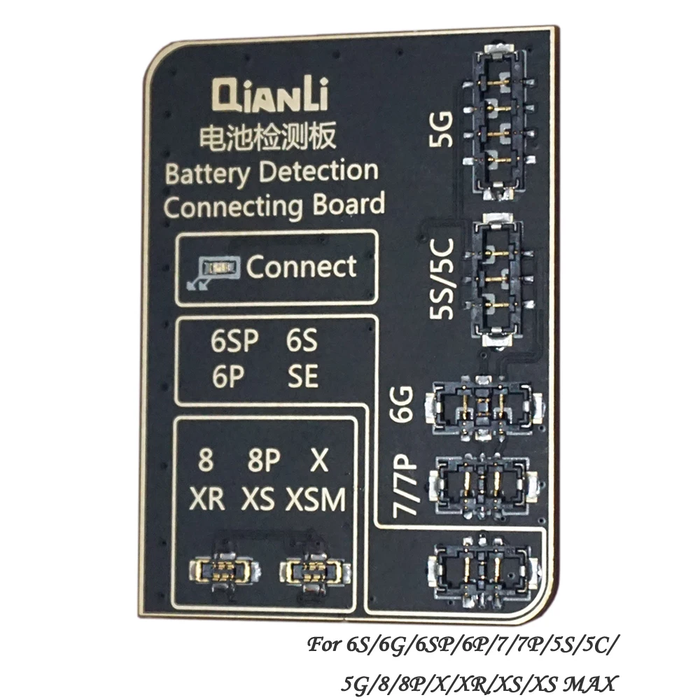 Qianli icopy pradinės spalvos, remontas, duomenų eilutė nustatymo, ausinių aptikimo, baterija aptikimo skydelis, tinka iPhone 5 11
