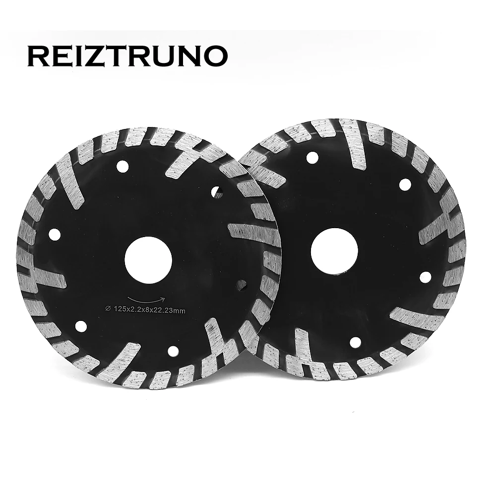 REIZTRUNO 125mm, diskinio Pjūklo Ašmenys 5 colių Y-segmentuotas pjovimo diskas betonui smiltainio, granito pjovimo įrankiai su apsauginiu