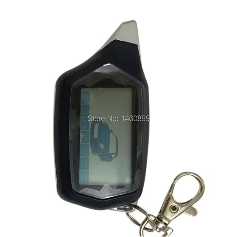 RU C9 2 Būdas LCD Nuotolinis Valdymo Raktas Fob rusijos Keychain Automobilių apsaugos nuo vagysčių Sistemos, automobilių Apsaugos Starline C9