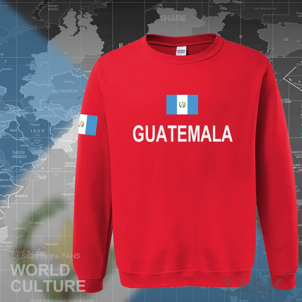 Respublika Gvatemalos Gvatemalos hoodies vyrų palaidinukė prakaito naujas hip-hop streetwear sportiniai kostiumai tautos futbolininkas, sporto GTM