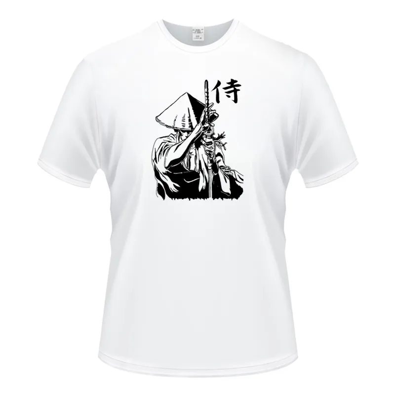 Spausdinti Japonijos kariai, karys, Samurajus Vyrų Plius Dydis O-Kaklo marškinėliai Mados Streetwear Hip-Hop trumpomis rankovėmis Viršūnes Tees
