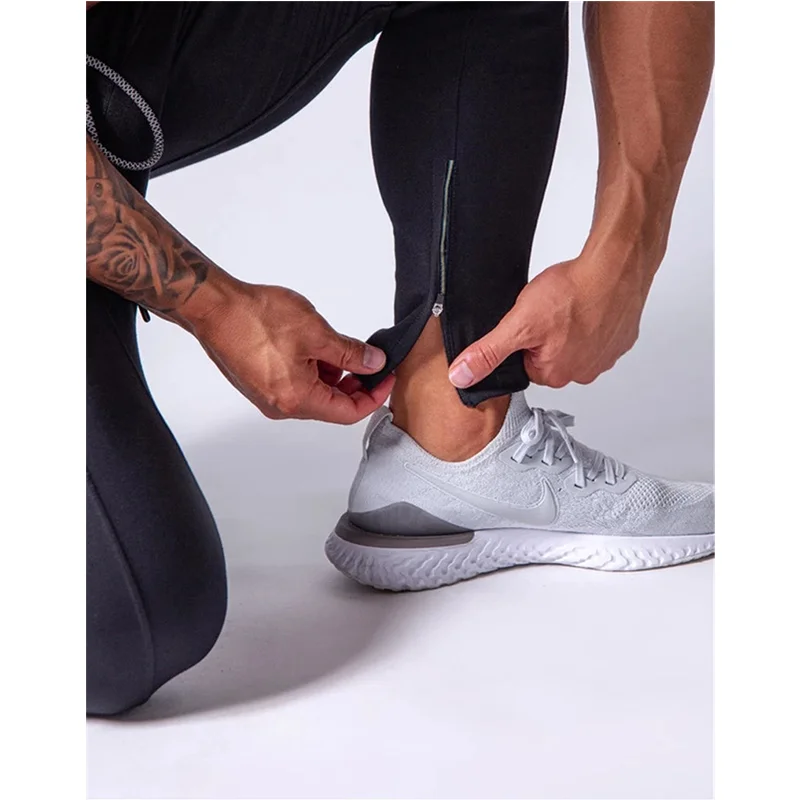 Sporto kelnės, vyriški jogger fitneso sporto kelnės naujos mados spausdinti raumenų vyrų fitneso mokymo kelnės