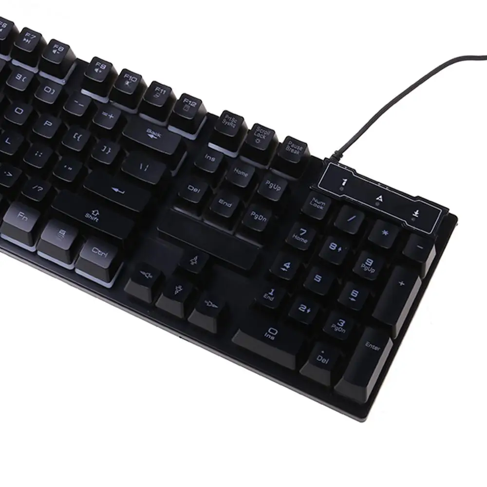 TF200 žaidimas, Mechaninė ranka klaviatūrą, pelę nustatyti Laidinio USB šviesos simbolį šviesos klavišą pelės rinkinys žaidimų klaviatūra