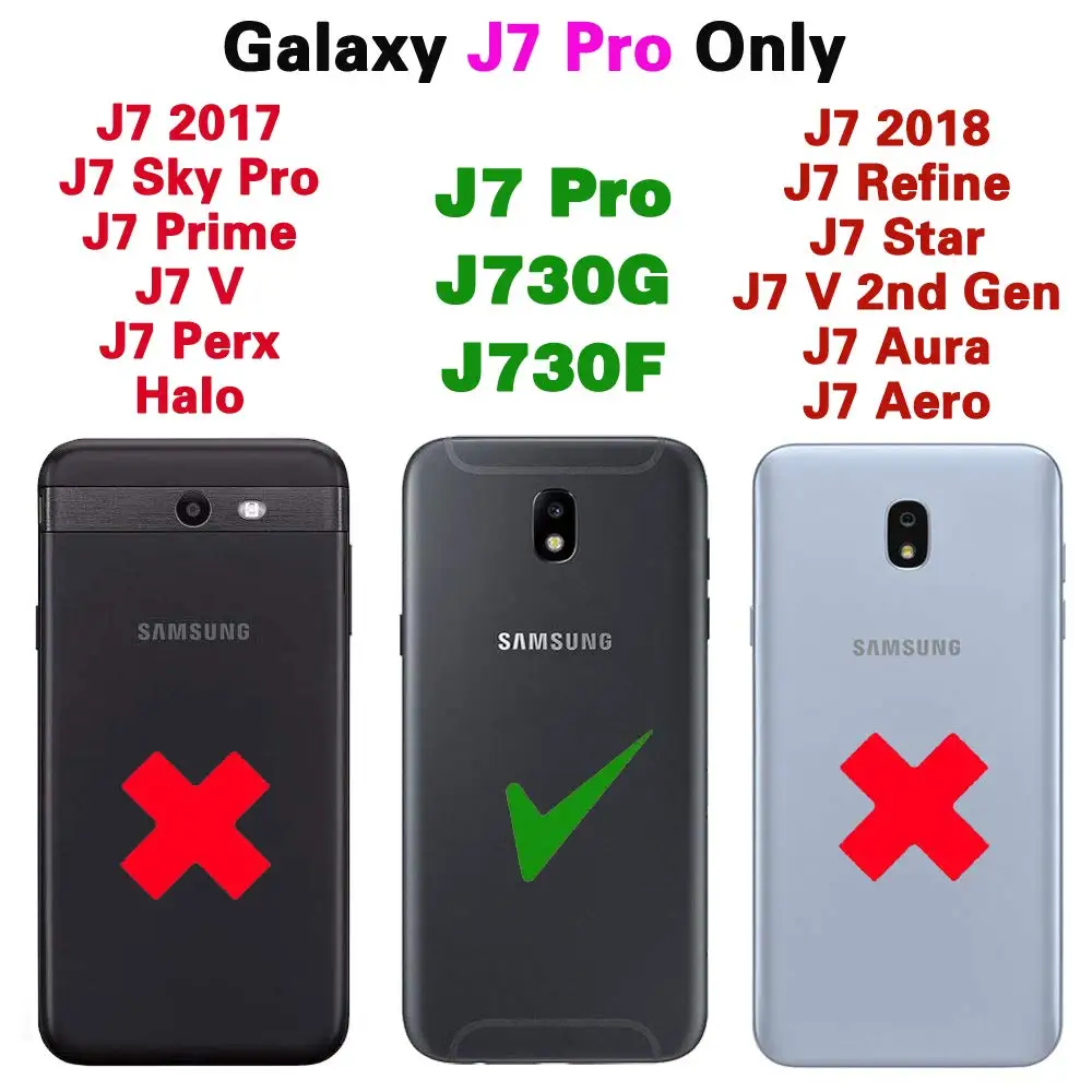 Telefono dėklas Samsung Galaxy J7 Pro J730G Sunku Patikima Hibridas Apsauginių Ląstelių Priedai Glaxay J7pro J 7 2017 7J J730F Atvejais