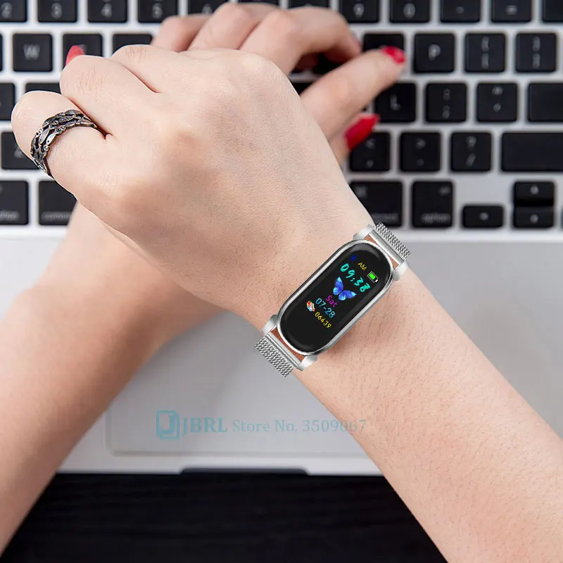Temperatūra Smart Watch Vyrai Moterys Smartwatch Elektronika Smart Laikrodis 
