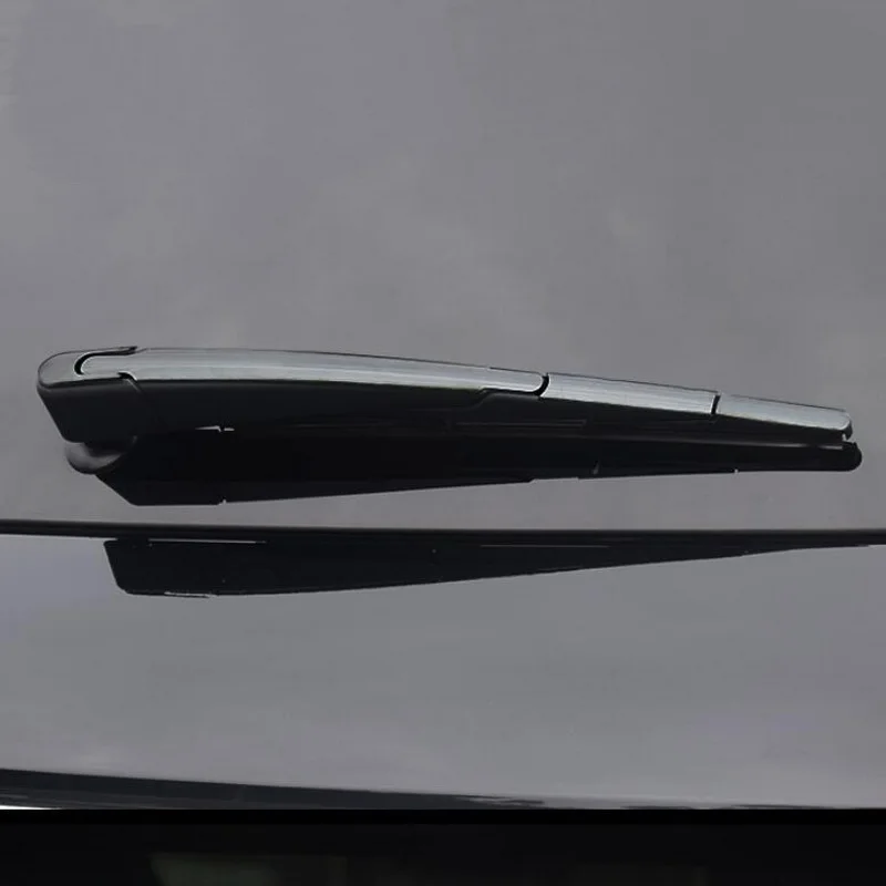 Tonlinker 4PCS Automobilių Galinis valytuvas Apdailos Dangtelio lipdukas, skirtas CITROEN DEESSE DS7 2018-19 Automobilių Stiliaus Nerūdijančio plieno Dangtis Lipdukai