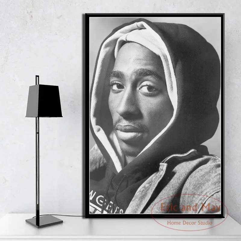 Tupac Shakur 2pac Outlaw Rap Muzikos Reperis Plakatų Ir grafikos Paveikslai Tapyba Sienos paveiksl Apdailos Namų Dekoro Cuadros