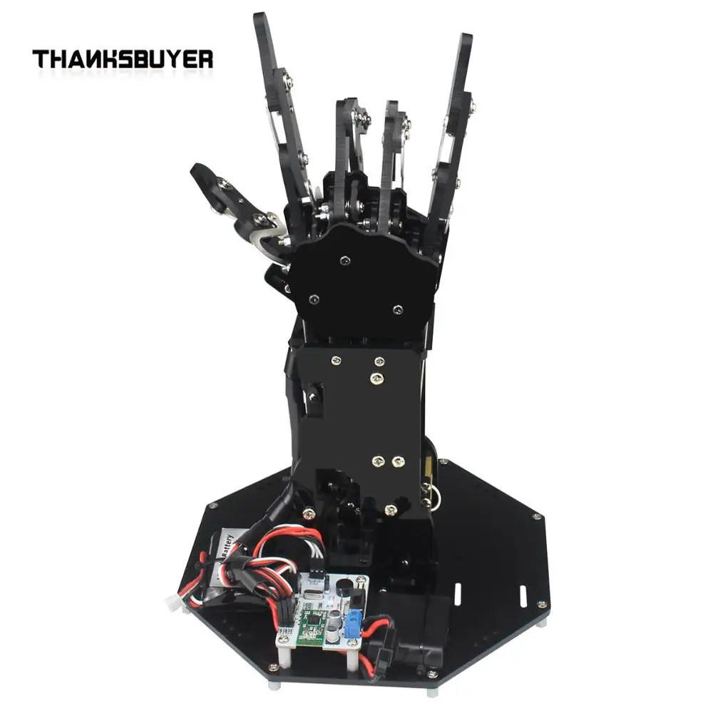 UHand Bionic Robotas Ranka Mechaninės Rankos su 6CH Kontrolės Sistema