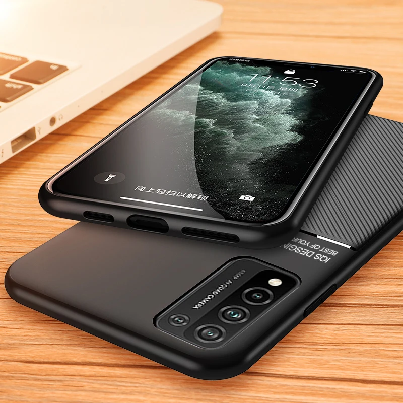 Ultra Plonas, Matinis Jausmas Atveju Huawei Honor 10X Lite Mate 40 Pro 30 20 P40 30 Lite Šoko Įrodymas Mobiliojo Telefono Dangtelį