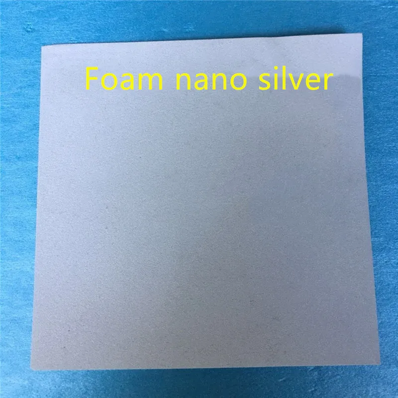 Ultra-plonas mikronų nano silver/Putų sidabro akyto metalo/Katalizatorius, vežėjas šilumos išsklaidymo