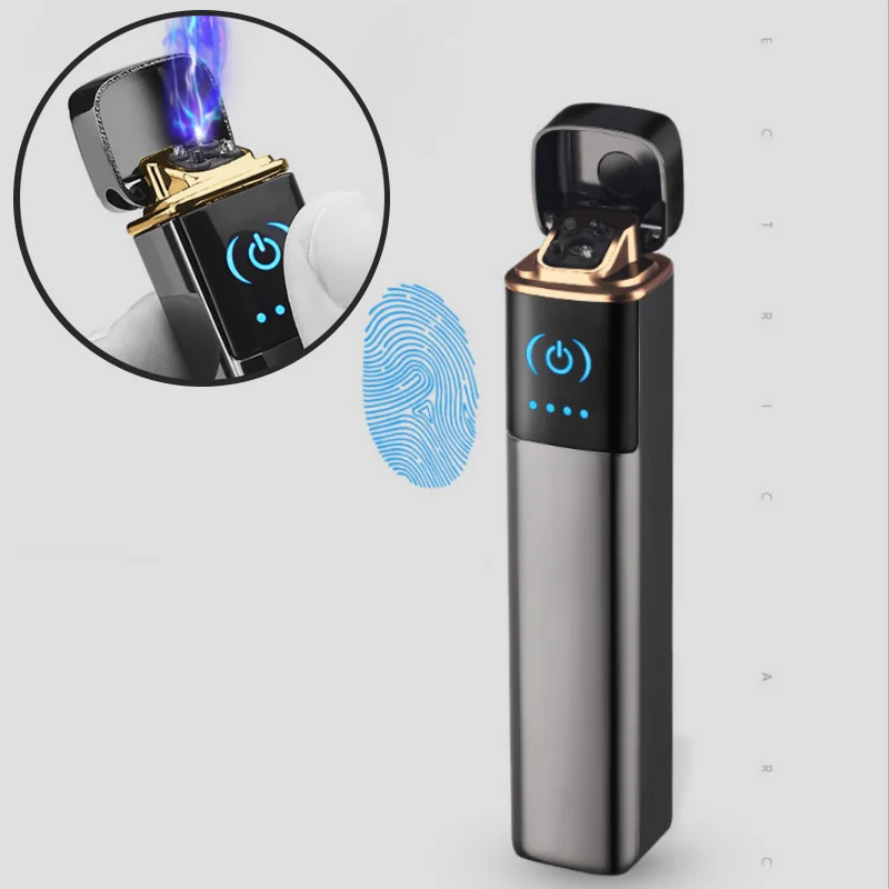 Unikalaus Dizaino Mini Pocket LANKO Elektros Usb Įkrovimas Cigarečių degiklio Metalo Ensendedor Electronico Dropship Tiekėjų