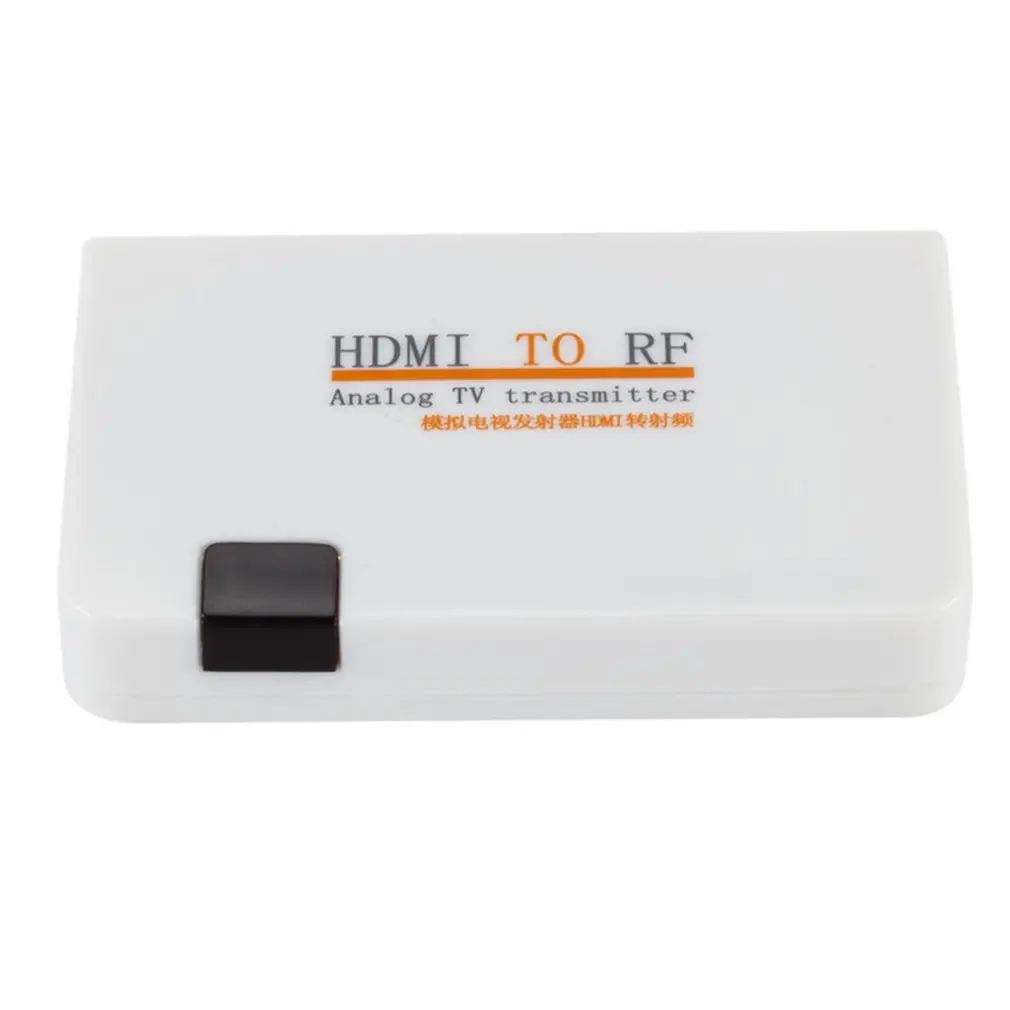 Universalus HDMI RF, Coaxial Converter Box Adapterio Kabelis, Nuotolinio Valdymo Maitinimo TV Konvertuojančio