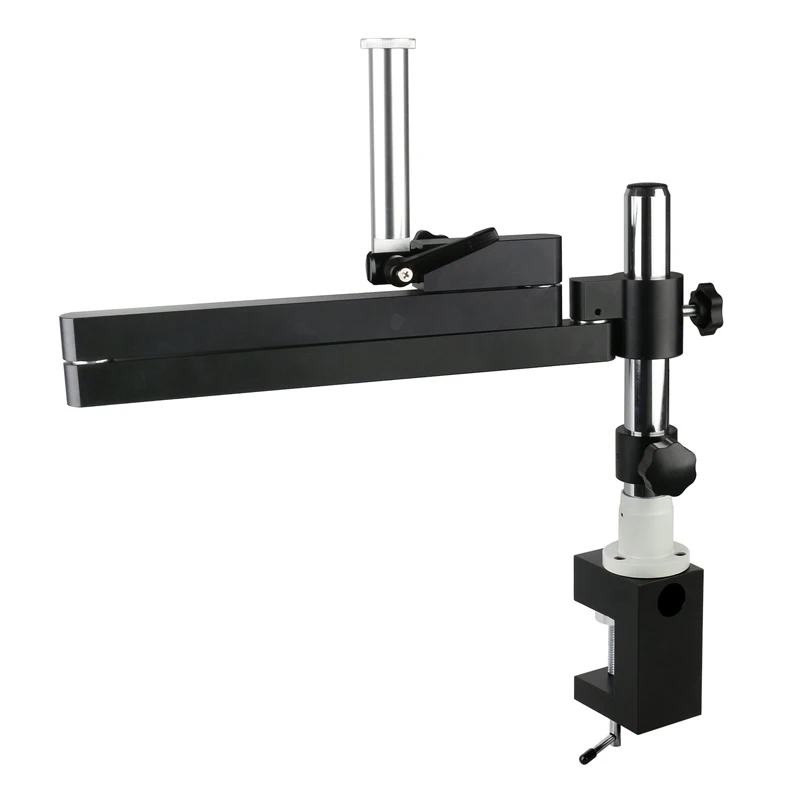 Universalus Reguliuojamas Kryptimi Pasukti Ranką 76mm Laikiklis Laikiklis Mikroskopo Stovas Stereo Trinokulinis Žiūronų Microscopio