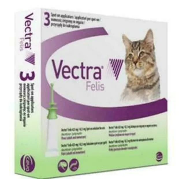 VECTRA 3D VIETOJE-ANT anti-parazitinės pipetės, šunys, katės