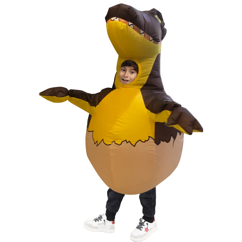 Vaikai T-REX Pripučiami Kostiumai Helovyno Cosplay Kostiumų Dinozaurų Kiaušinių Susprogdinti Disfraz Šalis Gimtadienio Dovana Vaikams Unisex
