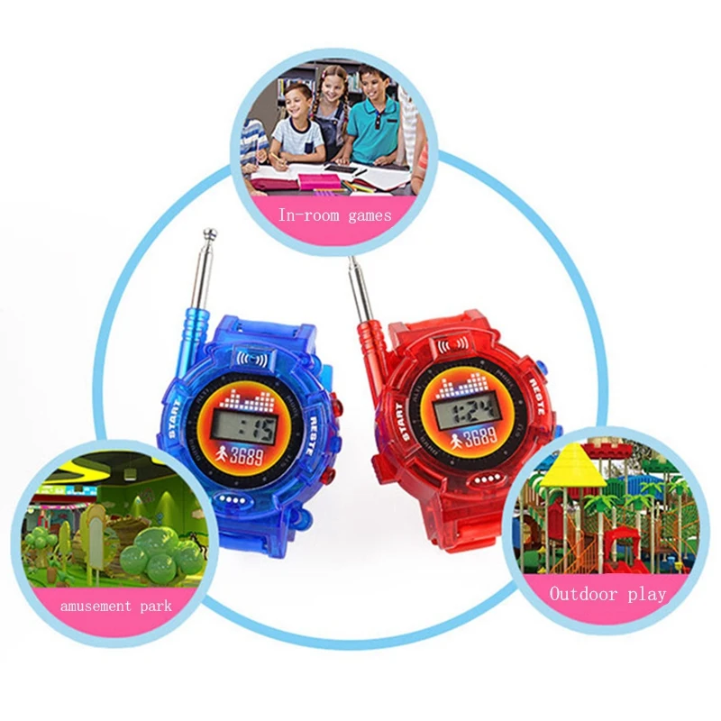 Vaikų Žaislas Žiūrėti Walkie-Talkie Karinės Domofonas Žaislas Kempingas Žaislas