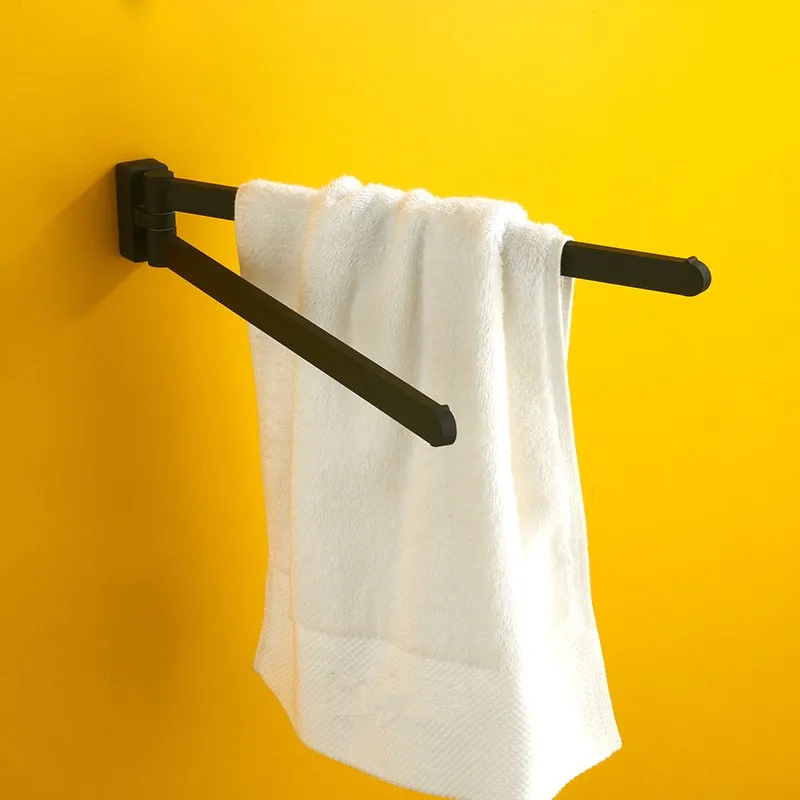 Vidric Juoda Sukasi rankšluostį stovas prie sienos tvirtinamas, vonios kambarys nerūdijančio plieno veiklos rankšluostį baras, vonios kambarys, dvivietis baras rankšluosčiams kabinti