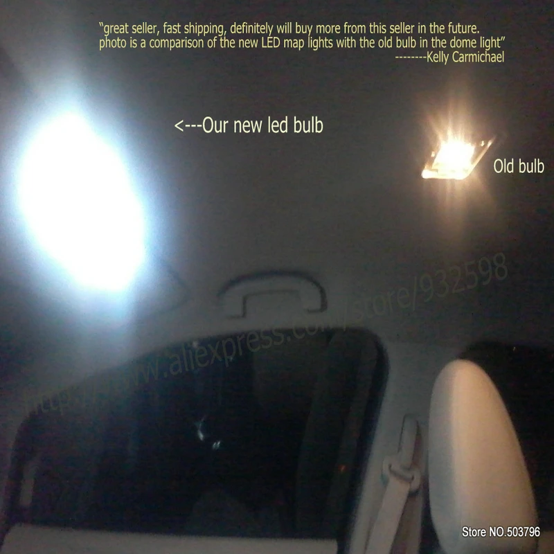 Vidus automobilio žibintai audi q7 4L Auto-automobilių Led Apšvietimas dome lemputes klaidų 16pc