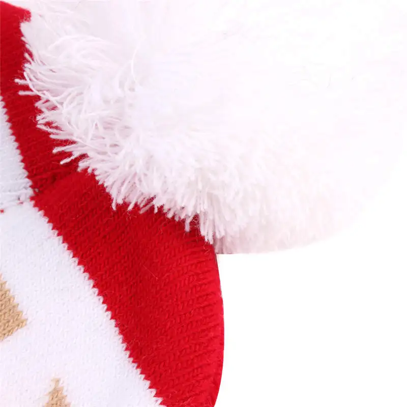 Warmom Kalėdų Dovanos Vaikams Berniukų, Mergaičių Žiemos Newboen Kūdikių Skrybėlę Santa Claus Briedžių Vaikų Šiltos Kepurės Vaikams, Kepurės Galvos Šilčiau