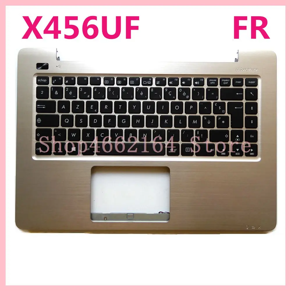 X456UF Už ASUS X456U X456UF A456U K456 F456 R456 Dvikalbiai nešiojamojo kompiuterio klaviatūra rėmas C atveju išorės
