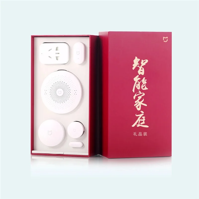 Xiaomi Mijia Smart Home Rinkinys, Kuriame Vartai Zigbee Lizdas Durų Ir Langų Jutiklis Žmogaus Kūno Jutiklis Belaidžio Tinklo Jungiklis Dovanų Dėžutėje