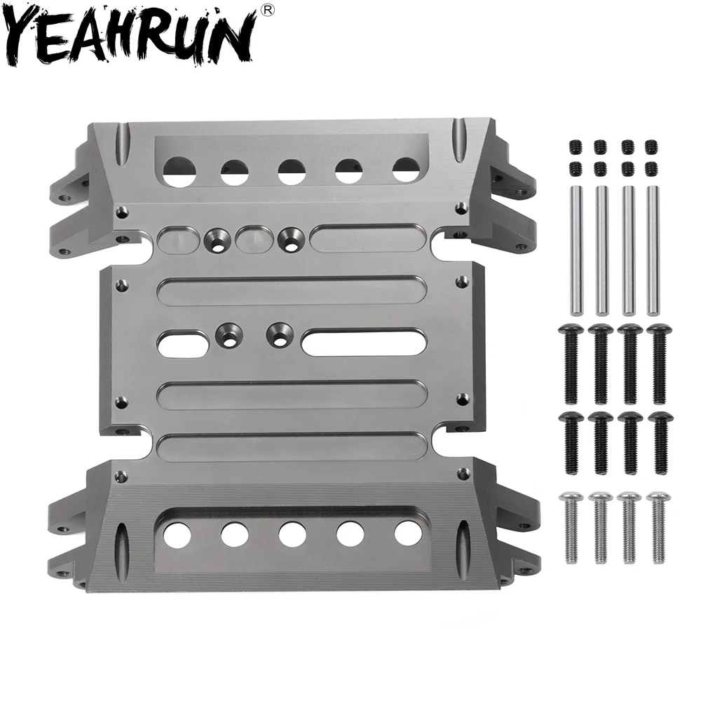 YEAHRUN Centras Pavarų dėžė-Pagalvé CNC Aliuminio Slydimo Plokštė, Centrinis Wraith RC Rock Crawler