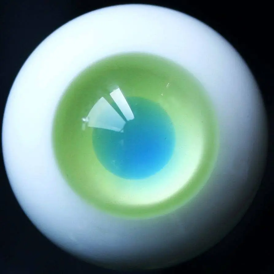 [wamami] Et09# 12mm Žalios Akys Už BJD įgaliotasis leidimus suteikiantis pareigūnas DOD Lėlės Dollfie Stiklinės Akys, Apranga