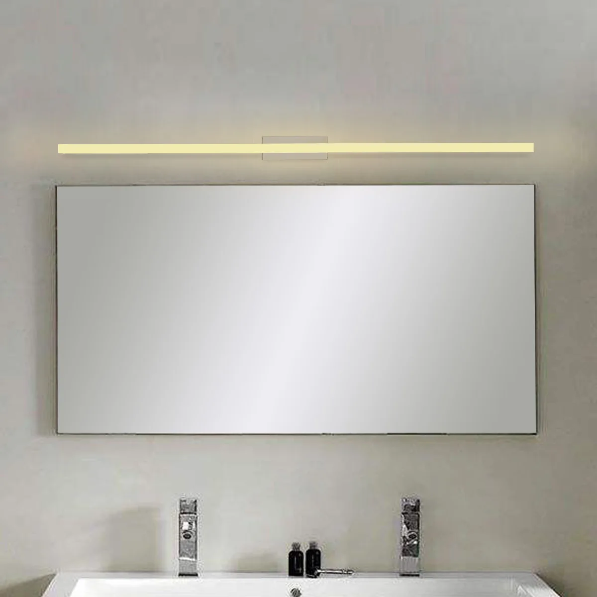 Šiuolaikinės 80cm LED Veidrodis šviesos Vonios kambarys šiltai balta /balta vandentiekis Priekiniai veidrodis lempos šviestuvai makiažo veidrodėliai šviesos 85-265V
