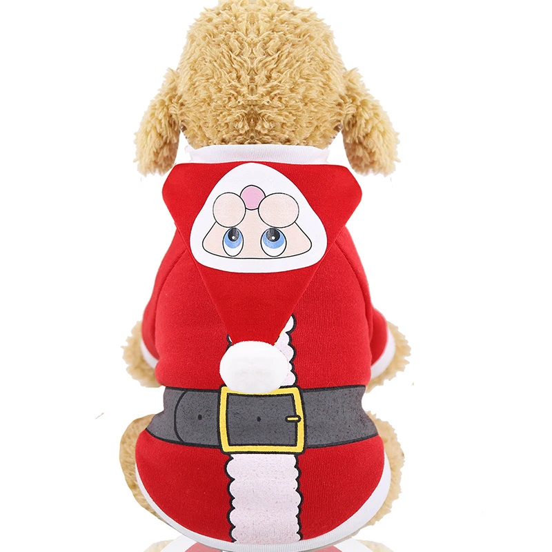 šuo kalėdų drabužius Mažų Šunų Kostiumų Santa Pug Čihuahua, Jorkšyro Naminių Kačių Drabužiai, Striukės Paltai Augintiniai Kostiumas