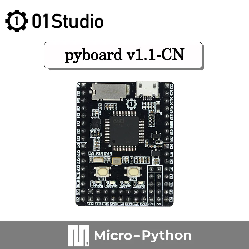 01Studio pyBoard V1.1-KN Micropython STM32 STM32F405 Plėtros Demo Valdybos Įterptųjų Programavimas