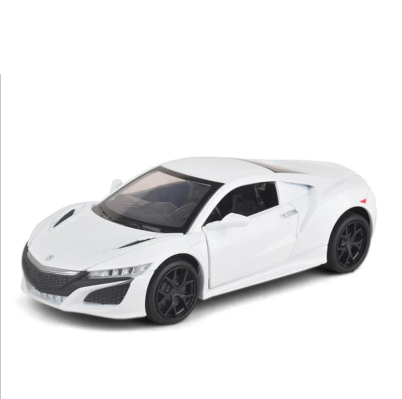 1:32 klasikinis Acura NSX Diecasts & Žaislinės Transporto priemonės Automobilio Modelį Su Garso ir Šviesos Surinkimo Automobilių Žaislai Berniukas Vaikų Dovanų