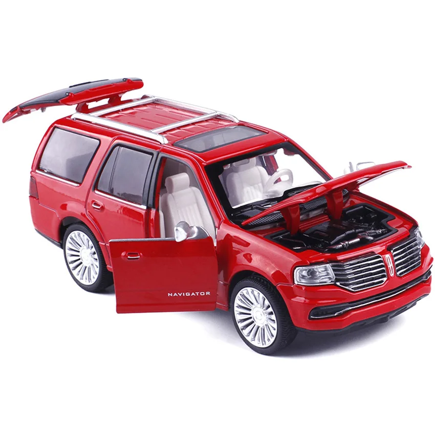 1:36 Navigator VISUREIGIS Imitavimo žaislai Modelis Lydinio Traukti Atgal, Vaikų Žaislai, Originali Licencijos, Renkant Dovaną Off-Road Automobilių Dovana