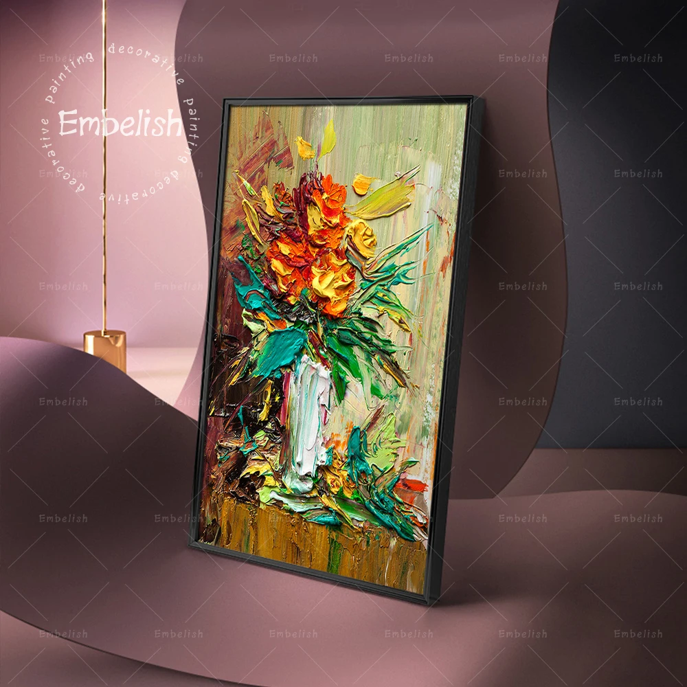 1 vnt Spalvinga Akvarelė Puokštė Gėlių HD spauda Ant Drobės Nuotraukų Kambarį Šiuolaikinio Namų Dekoro Sienos Meno Tapybos