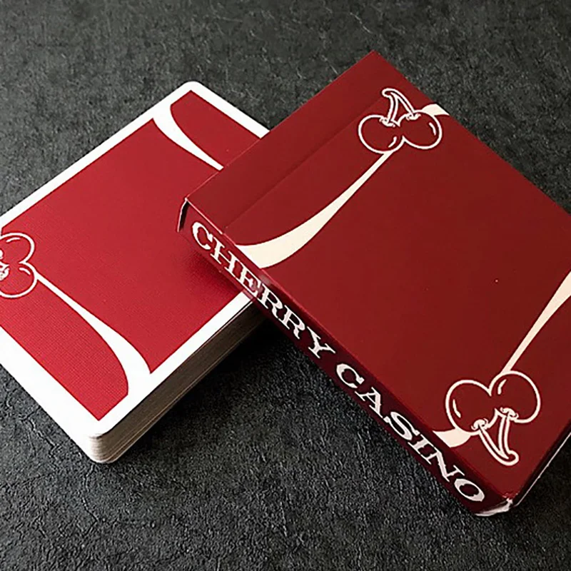 1 vnt Vyšnių Kazino Kortų 88*63mm Popieriaus Magija Kategorijos, Pokerio, Kortas, Profesionalus Magas