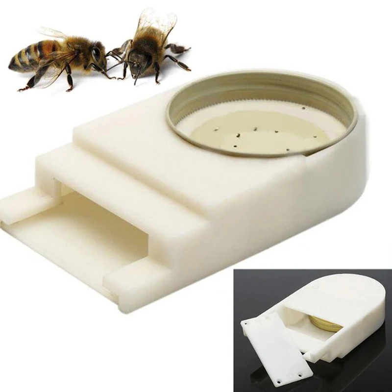 1PC Bičių Bitininkystės lesinimo Sistemos Lesyklos Bitėms Maitinti Bičių Lizdą Durų Geriamojo Vandens Dubenėlį Dinkers Įrankiai