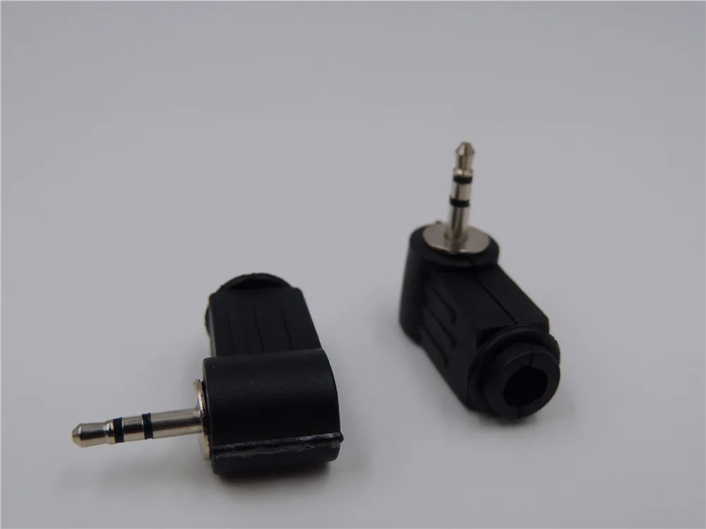 2,5 mm 3,5 mm Mini Jack, stačiu Kampu 90 Laipsnių Mono, 2 Polių, 3 Polių Vyrų stereo TRS Plug Lydmetalis Audio Jungtis