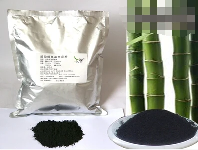 250g Juoda Bambuko Medžio anglies Milteliais Kosmetikos Ingredientų 