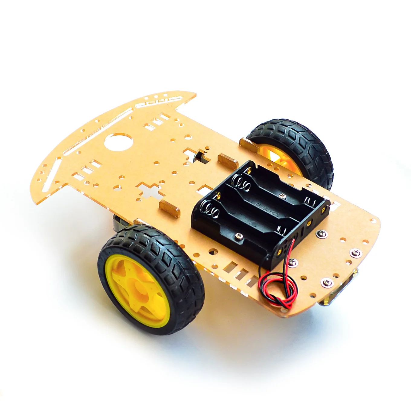 2WD Variklio Protingas Robotas Automobilių Važiuoklės Komplektas, Kodavimo Greitis Baterija Langelį Arduino B6X6