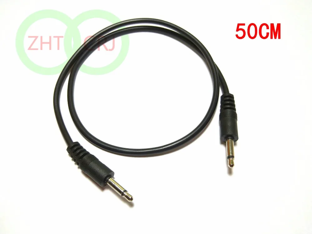 50pcs mini 3,5 mm mono kištukas-3.5 mm mono garso kabelis 50cm Pardavimas